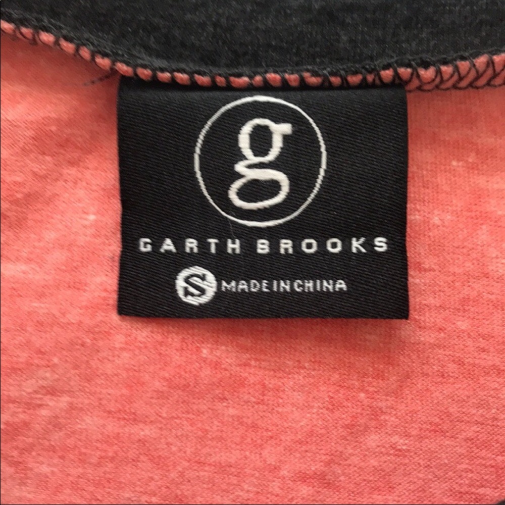 Garth Brooks World Tour Baseball Tee View 5